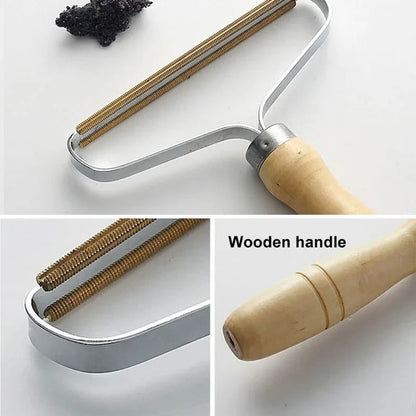Portable Pet Hair Scraper - Manual Lint & Hair Removal Tool