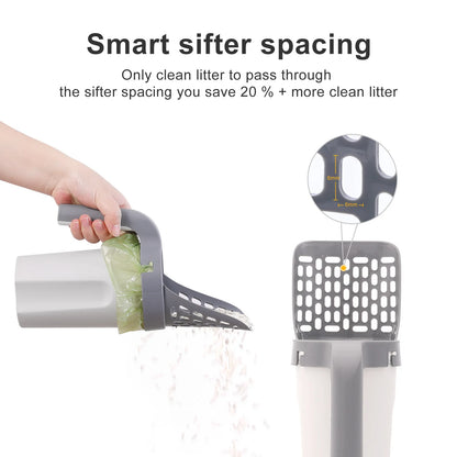 3-Roll Pet Waste Scoop Set - Easy Clean Litter System