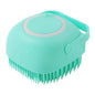 Silicone Pet Bath & Massage Glove - Built-in Shampoo Dispenser