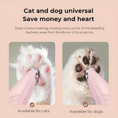 Manual Pet Precision Clipper - No Battery Quiet Grooming Tool