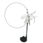 Interactive Bird Wand - Suction Cup Feather Teaser with Bell