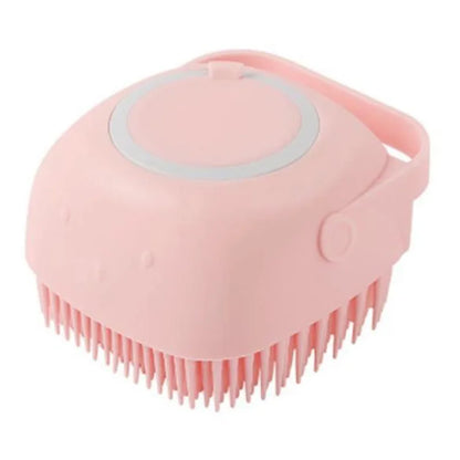 Silicone Pet Bath & Massage Glove - Built-in Shampoo Dispenser