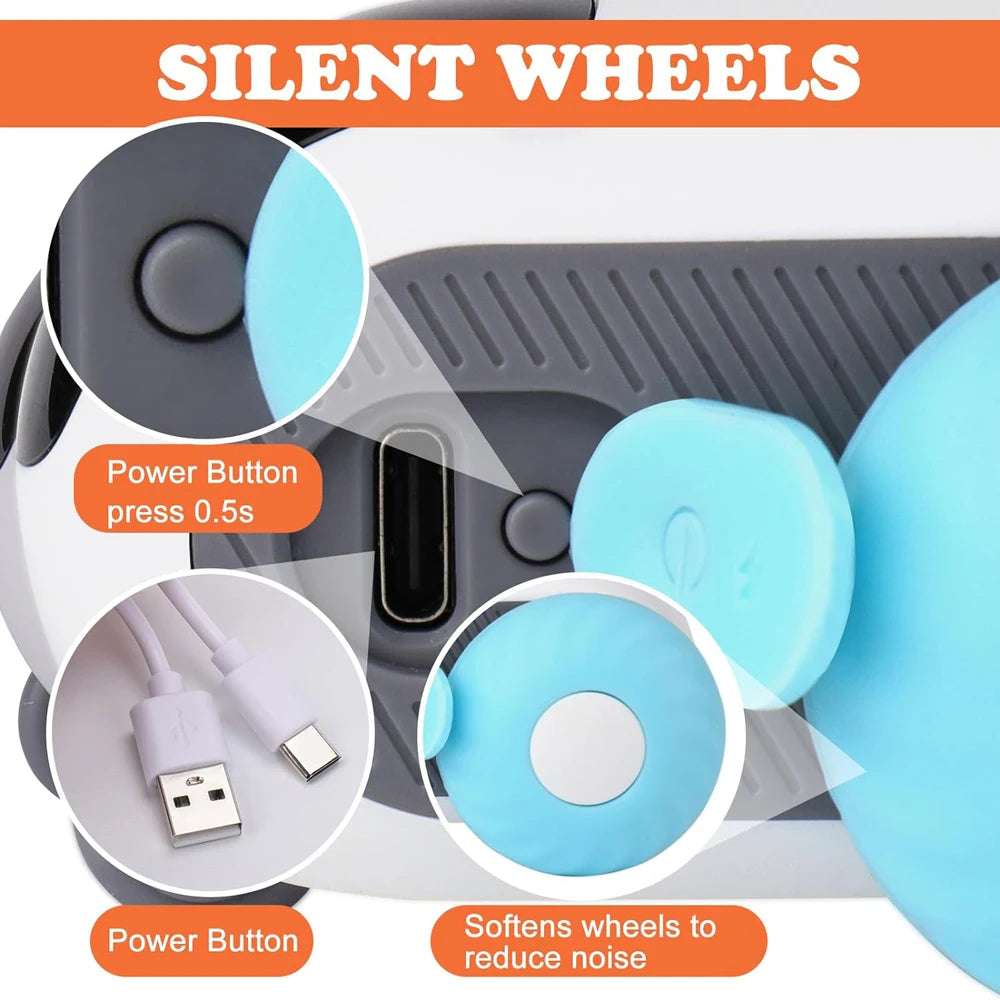 Smart Remote Control Pet Chase Car - 2-Mode Interactive Training Toy