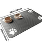 Pet Feeding Mat - Absorbent Placemat for Food and Water Bowls 🐾