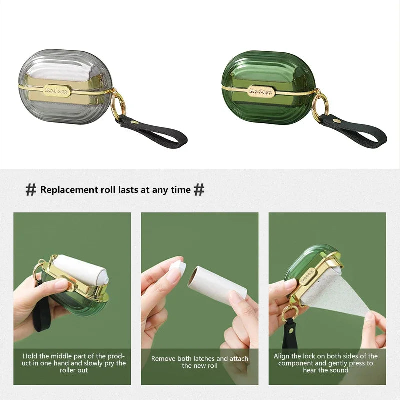 Mini Portable Lint Roller - Quick-Tear Design for Instant Freshness On-The-Go