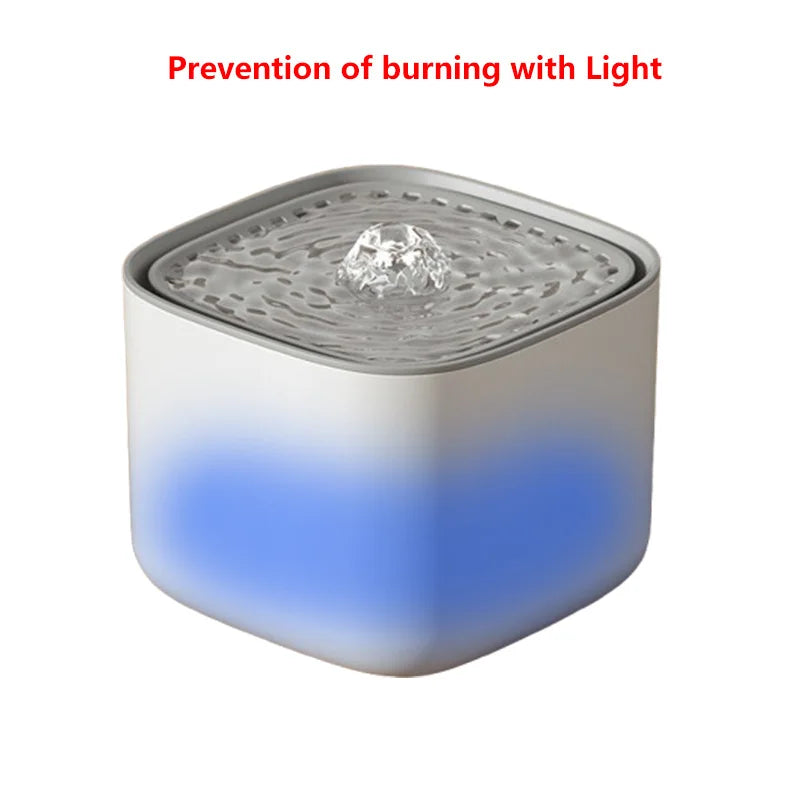 3L Smart Motion-Sensor Pet Water Fountain - USB Powered Silent System