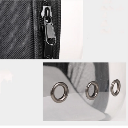 Space Capsule Pet Carrier Backpack - Transparent Bubble Design
