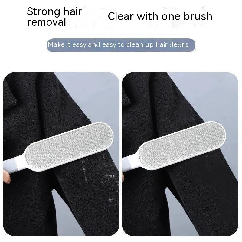 Brosse Magique Réutilisable pour Charpie et Poils - Brosse Statique Autonettoyante
