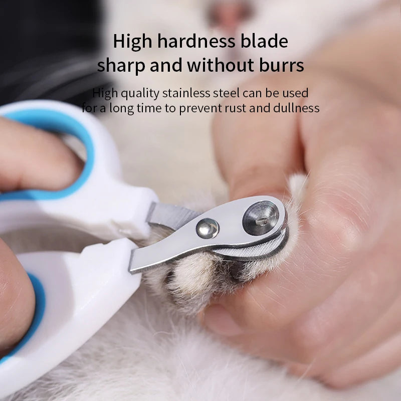Professional Small Pet Nail Clippers - Precision Stainless Steel