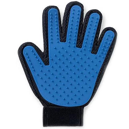 Silicone Pet Grooming Gloves - 2-in-1 Bath & Brush Solution