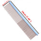 Professional Aluminum Crescent Comb - Salon-Grade Pet Grooming Tool