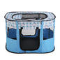Deluxe Foldable Pet Playpen - Mesh Roof Delivery & Play Space
