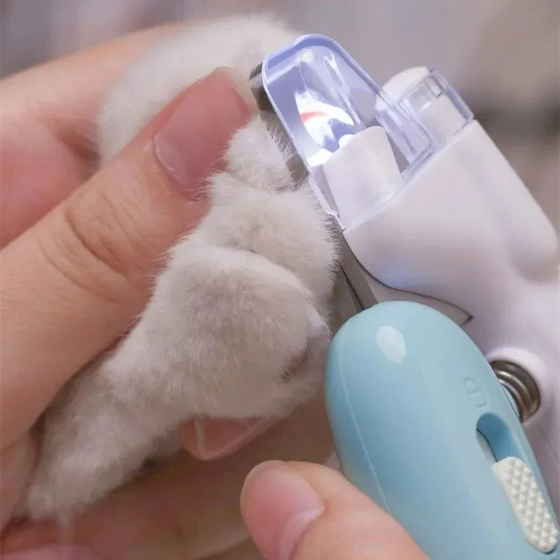 2-in-1 LED Electric Pet Nail Care Kit - Clipper & Grinder