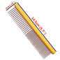 Professional Aluminum Crescent Comb - Salon-Grade Pet Grooming Tool