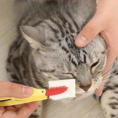 Professional Pet Eye Care Comb - Double-Sided Tear Stain & Crust Remove