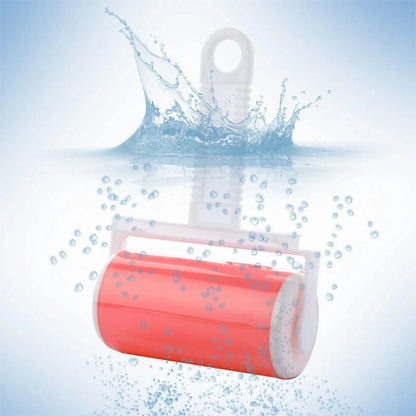 Washable Sticky Roller - Reusable Pet Hair & Dust Remover