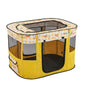 Deluxe Foldable Pet Playpen - Mesh Roof Delivery & Play Space