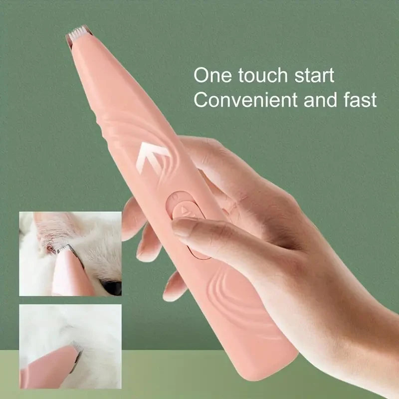 Manual Pet Precision Clipper - No Battery Quiet Grooming Tool