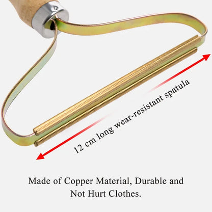 Portable Pet Hair Scraper - Manual Lint & Hair Removal Tool
