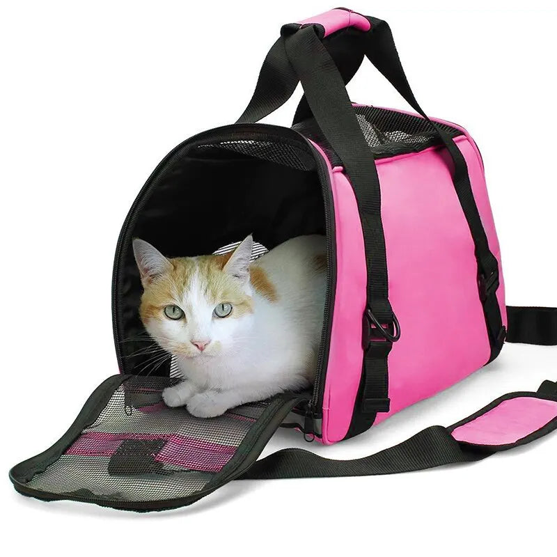 Comfort-Plus Soft-Sided Pet Carrier - Portable Travel Solution