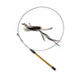 Interactive Bird Wand - Suction Cup Feather Teaser with Bell