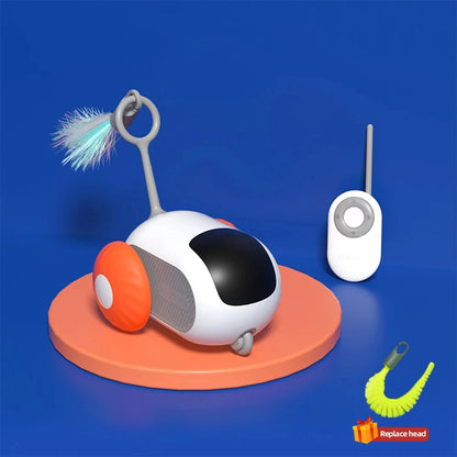 Smart Remote Control Pet Chase Car - 2-Mode Interactive Training Toy