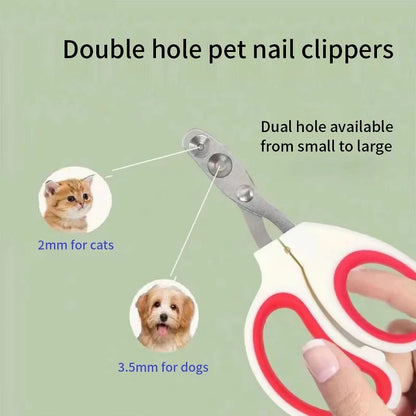 Professional Small Pet Nail Clippers - Precision Stainless Steel