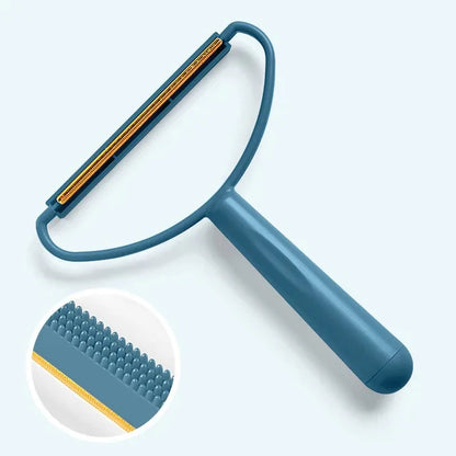 Portable Pet Hair Scraper - Manual Lint & Hair Removal Tool