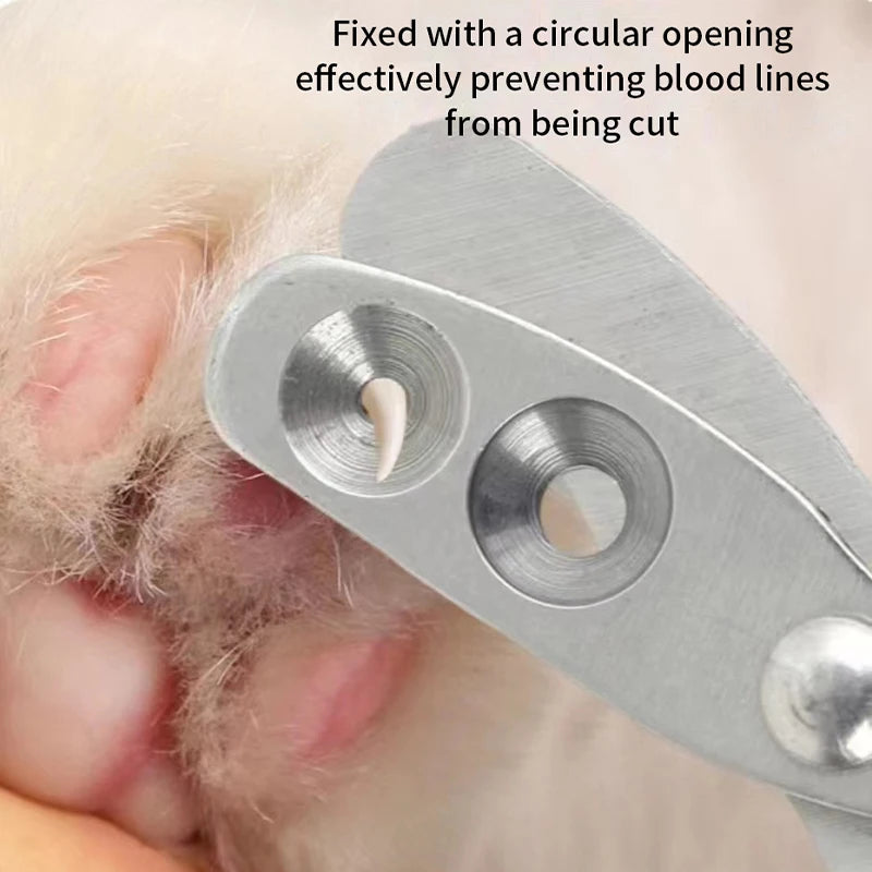 Professional Small Pet Nail Clippers - Precision Stainless Steel