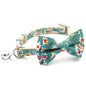 Bow & Bell Pet Collar - Cute Adjustable Design for Cats & Small Dogs