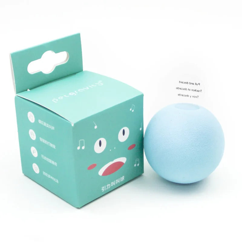 Smart Interactive Sound Ball - Electric Touch-Activated Catnip Toy