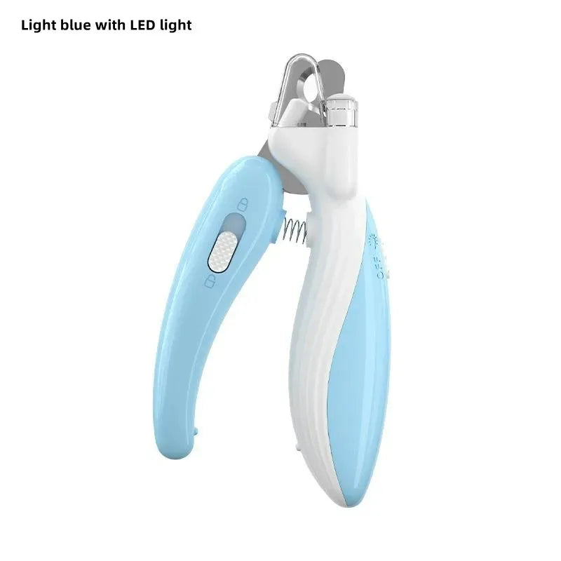 2-in-1 LED Electric Pet Nail Care Kit - Clipper & Grinder