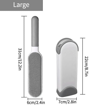 Brosse Magique Réutilisable pour Charpie et Poils - Brosse Statique Autonettoyante
